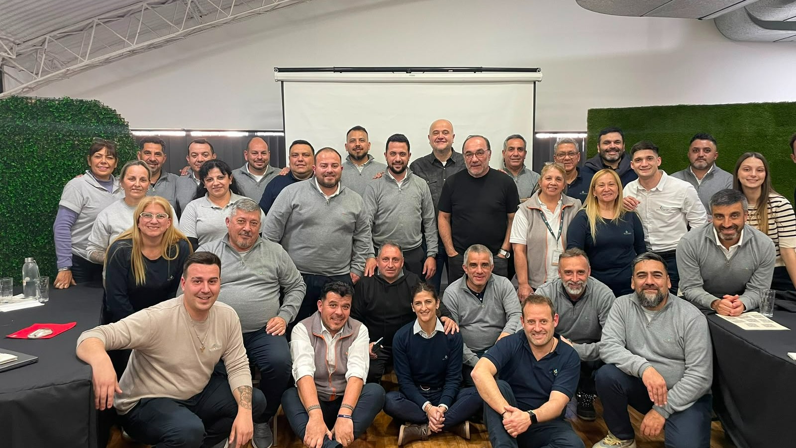 Supervisores, Coordinadores y representantes del Staff de Ecoclean